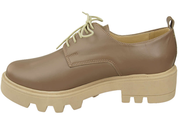 Women's shoes Lace-up leather Natural 180 ElitaBut