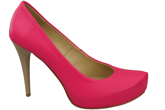 Women's shoes Pumps High heels natural leather 205 ElitaBut