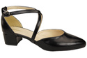 Women’s Leather Sandals with Straps Low Heel 223 ElitaBut