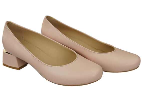 Women's shoes Pumps Natural leather 159 ElitaBut