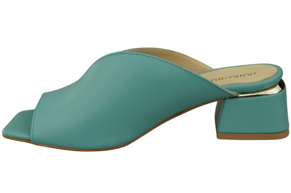 Women's Shoes High-Heeled Flip-Flops Natural Leather 210 ElitaBut