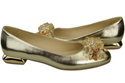 Women's Pumps with Crystals Flat Natural Leather 216 ElitaBut