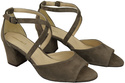 Women's shoes Sandals natural leather Suede 111 ElitaBut