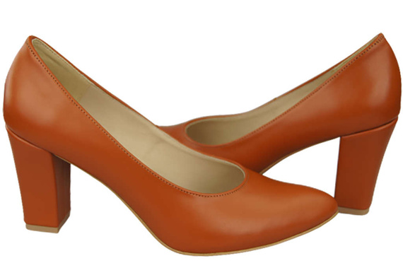 Women's shoes Pumps Natural leather 170 ElitaBut