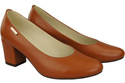 Women's Shoes Pumps Natural Grain Leather 125 ElitaBut
