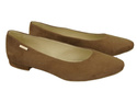 Women's shoes Ballerinas natural leather Suede 131 ElitaBut