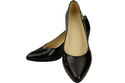 Classic Smooth Pumps Shoes Women's Black Natural Leather 213 ElitaBut