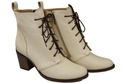 Shoes Boots for women Lace-up Winter natural leather 188 Z ElitaBut