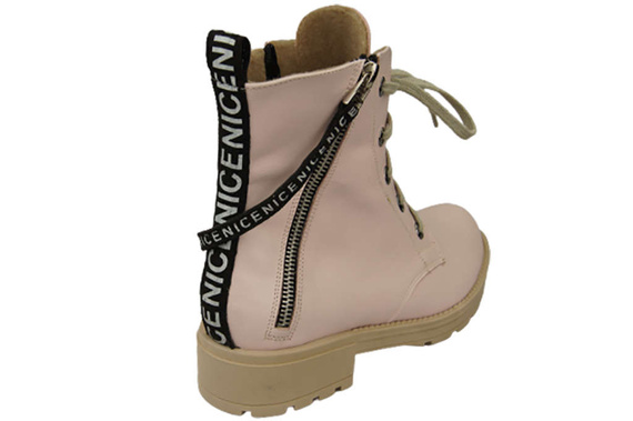 Footwear Boots Women's boots with the inscription NICE Natural Leather 173 L ElitaBut