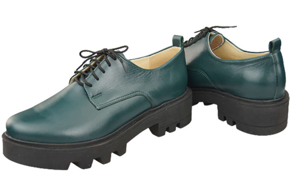 Women's shoes Lace-up leather Natural 180 ElitaBut