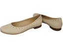 Women's Shoes Comfortable Ballerinas Natural Leather 162 ElitaBut