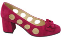 Women's shoes Pumps Natural leather suede 182 ElitaBut