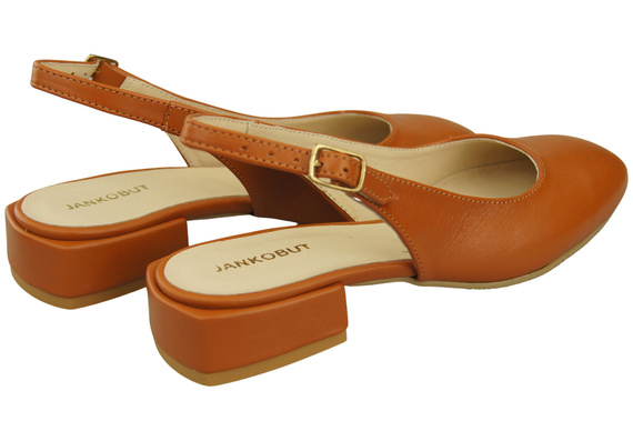 Women's Shoes Sandals Flat Heel Natural Leather 206 ElitaBut