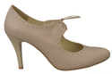 Women's shoes Natural leather black 553 ElitaBut