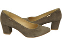 Women's Shoes Pumps Natural Leather Suede 106 ElitaBut