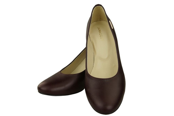 Women's Shoes Pumps Natural Grain Leather 125 ElitaBut