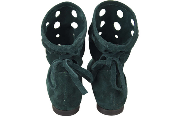 Shoes Boots Women's natural leather velor 160 ElitaBut