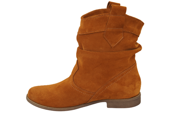 Shoes Women's boots Saszki Winter natural leather velor 117 Z ElitaBut