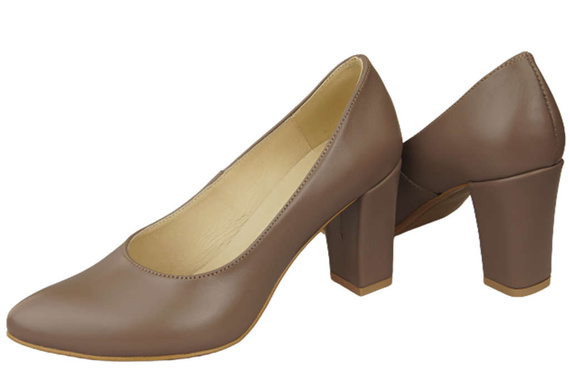 Women's shoes Pumps Natural leather 170 ElitaBut