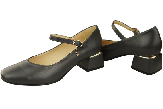 Women's shoes Pumps with a strap, natural leather 202 ElitaBut