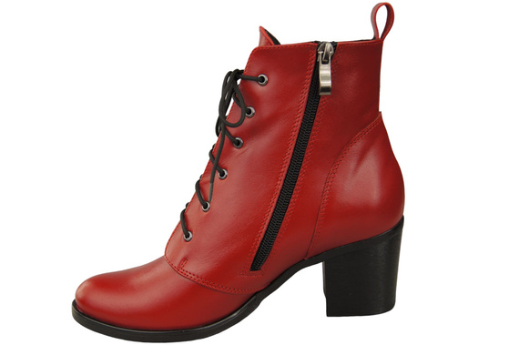 Shoes Boots for women Lace-up Winter natural leather 188 Z ElitaBut