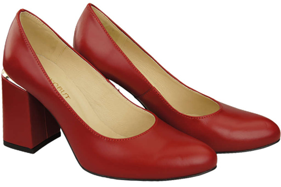 Women's shoes Pumps Natural leather 179 ElitaBut