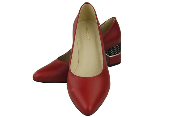 Women's shoes Pumps Natural leather 142 ElitaBut