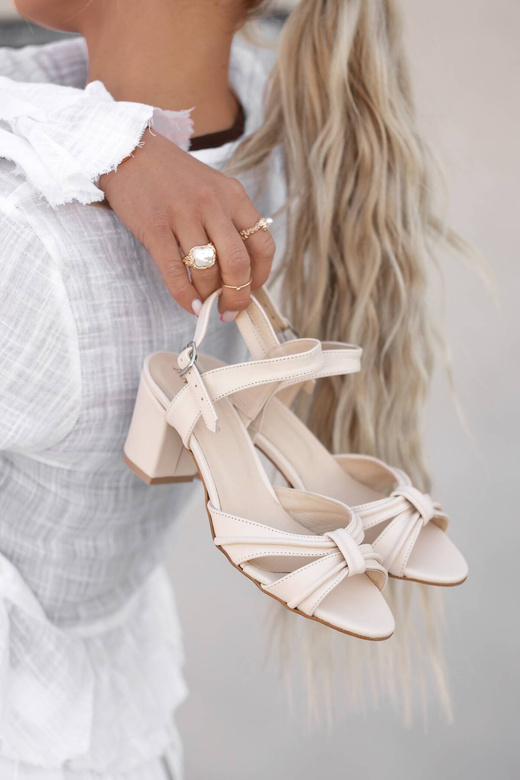 Women's Shoes Sandals Natural Leather 168 ElitaBut