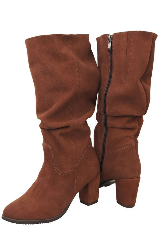 Shoes Boots Women's natural leather Velor 141 ElitaBut