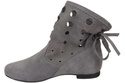 Shoes Boots Women's natural leather velor 160 ElitaBut