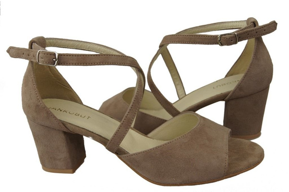 Women's shoes Sandals natural leather Suede 111 ElitaBut