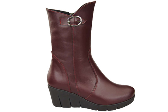 Shoes Women's Wedge Boots Natural leather 178 ElitaBut