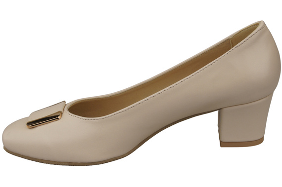 Women's shoes Pumps Natural leather 187 ElitaBut