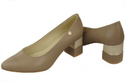 Women's shoes Pumps Natural leather 142 ElitaBut