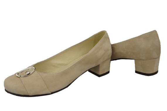Women's Shoes Pumps Natural Leather Suede 135 ElitaBut