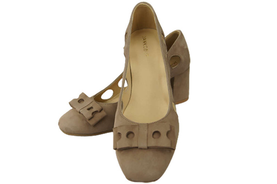 Women's shoes Pumps Natural leather suede 182 ElitaBut