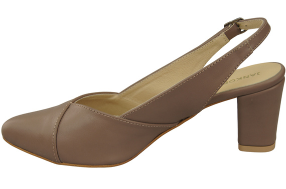 Women's Shoes High Heel Sandals Natural Leather 217 ElitaBut