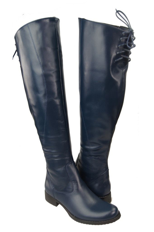 Shoes Boots Women Boots Over the knee boots Over the knee Natural Leather 121 ElitaBut