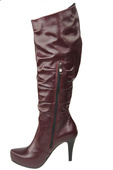 Footwear Women's boots Platform Natural Leather 120 ElitaBut