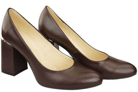 Women's shoes Pumps Natural leather 179 ElitaBut