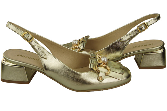 Women's Shoes Sandals Decorated with Fringes Natural Leather 208 ElitaBut