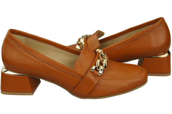 Women's shoes Pumps Natural leather 193 ElitaBut