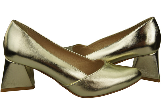 Women’s Pumps Genuine Leather Pointed Toe Heel ElitaBut 221