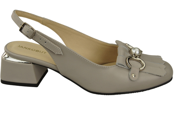 Women's Shoes Sandals Decorated with Fringes Natural Leather 208 ElitaBut