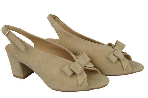 Shoes for women Sandals natural leather Suede 148 ElitaBut