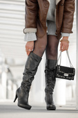 Footwear Women's boots Platform Natural Leather 120 ElitaBut