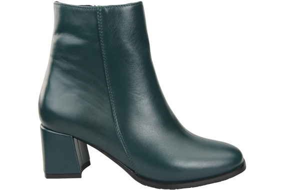 Women's Black Winter Ankle Boots Genuine Leather 214 From ElitaBut