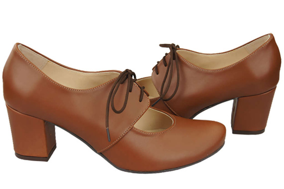 Shoes Low shoes Women's natural leather 161 ElitaBut