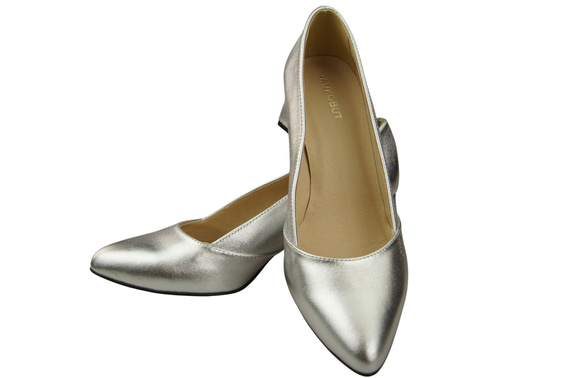 Women’s Pumps Genuine Leather Pointed Toe Heel ElitaBut 221