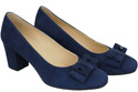 Women's shoes Pumps Natural leather suede 163 ElitaBut
